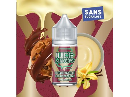 Crème vanille cookie chocolat 30ml concentré