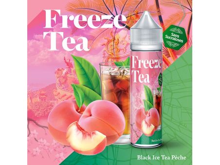 Black Ice Tea Pêche 50ml 00mg