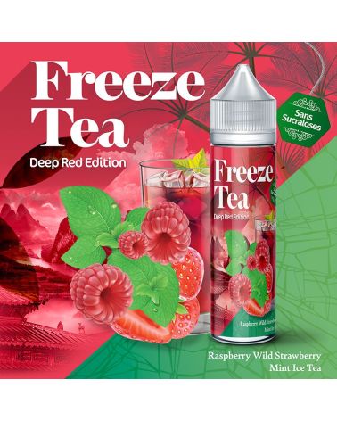 Raspberry mint & wild strawberry ice tea 50ml 00mg