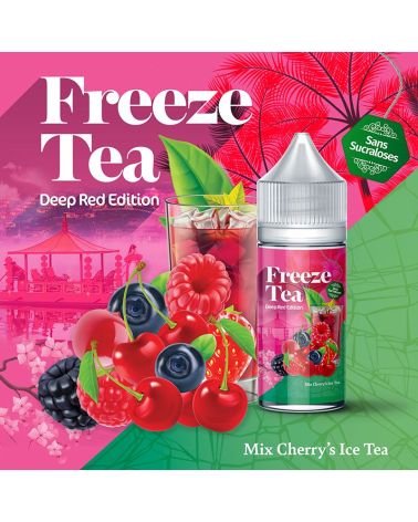 Mix Cherry's ice tea 30ml concentré
