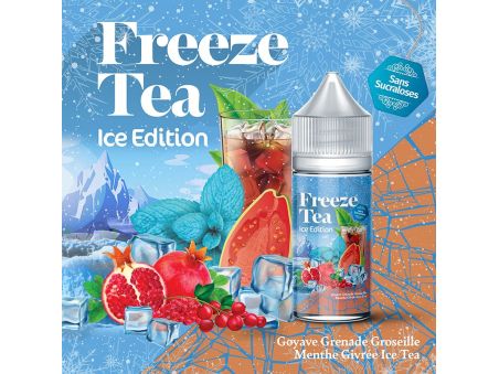 Goyave Grenade Groseille Ice Tea 30ml concentré