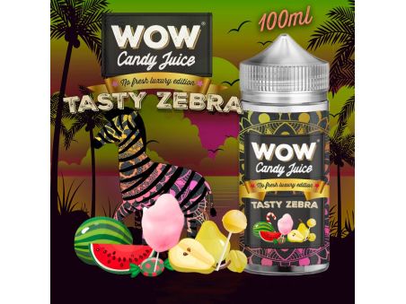 Tasty Zebra No Fresh 100ml 00mg