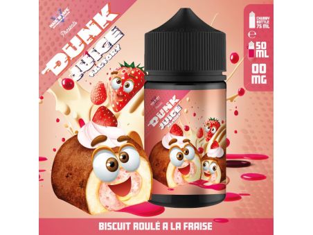 Biscuit Roulé a la Fraise 50ml 00mg